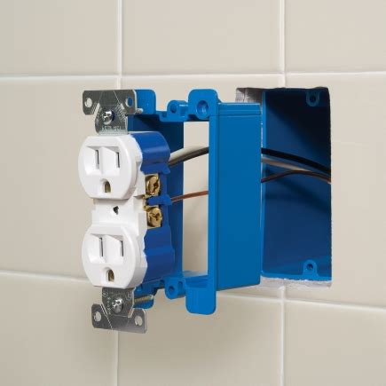 extending electrical outlet box|electrical box extender for tile.